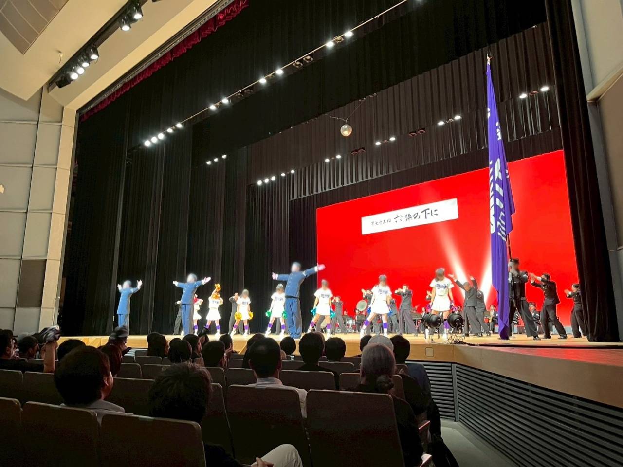 東京六大学応援団連盟の団祭撮影へ‼